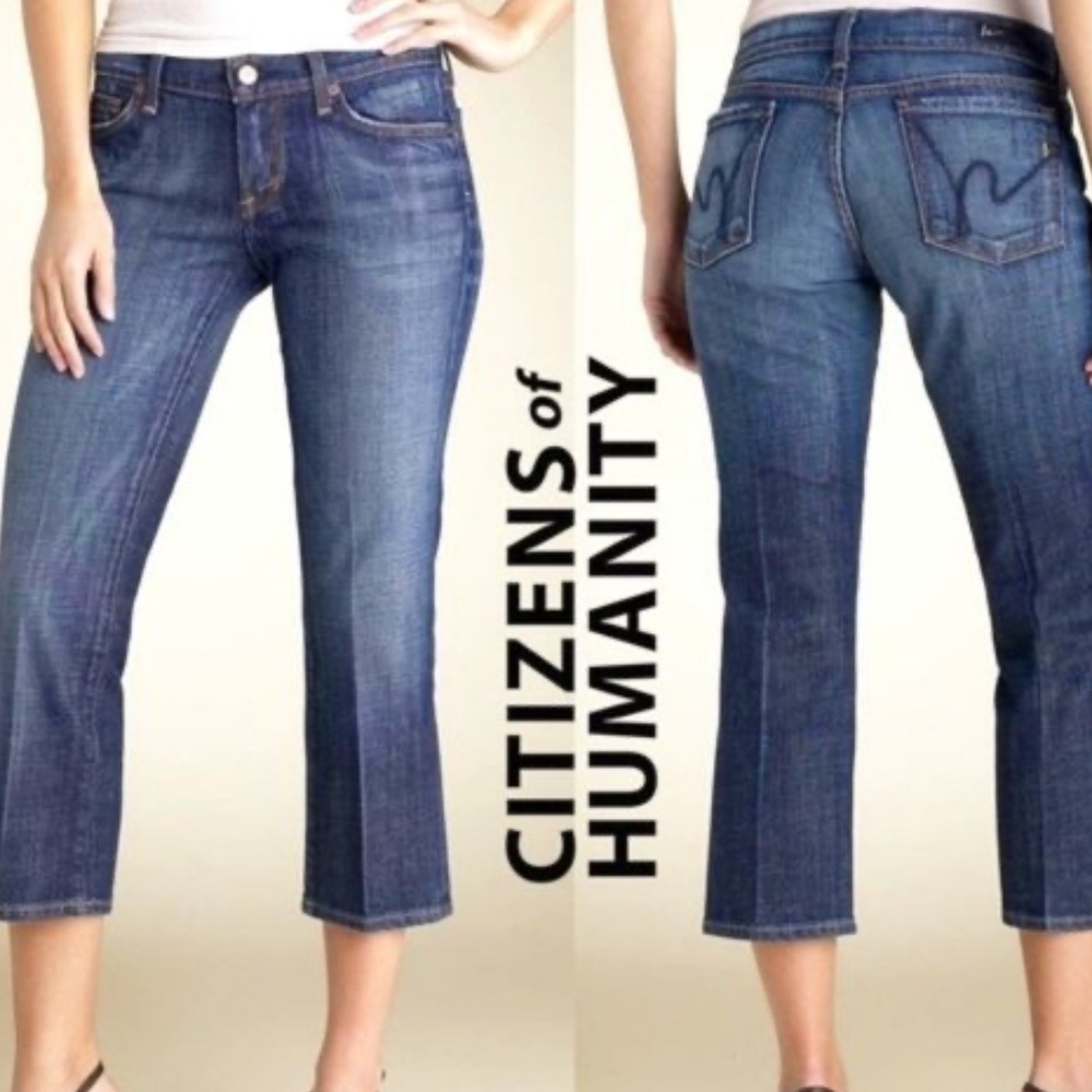 Citizens of Humanity Kelly Stretch Cropped Jeans